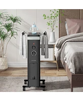 Sugift 1500W Portable Oil Filled Radiator Heater with 3 Heat Settings