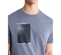 Calvin Klein Men's Light Burst Graphic Crewneck T-Shirt