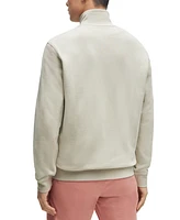 Boss by Hugo Boss Men's Logo Badge Zip-Up Jacket