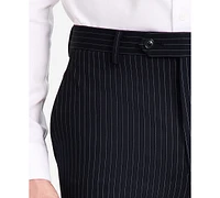 Alfani Men's Slim-Fit Pinstriped Suit Pants, Created for Macy's