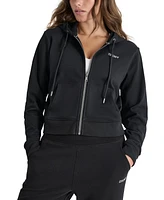 Dkny Sport Women's Studded-Logo Hoodie