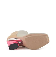United Nude Womens Glam Square Boot