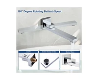 Casainc Bathroom Tub And Shower Faucet with Rough in Valve