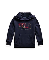 Polo Ralph Lauren Toddler and Little Boys Plaid-Logo Fleece Hoodie