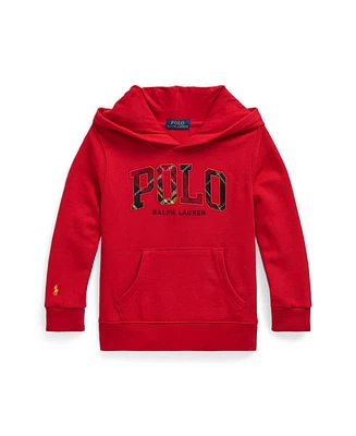 Polo Ralph Lauren Toddler and Little Boys Plaid-Logo Fleece Hoodie