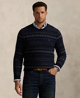 Polo Ralph Lauren Men's Big & Tall Fair Isle Wool Sweater