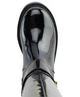 Karl Lagerfeld Paris Women's Meara 50/50 Almond Toe Band Boots