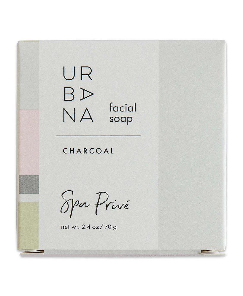 European Soaps Urbana Spa Prive Facial Soap Bar, 70 gram, Pink Clay