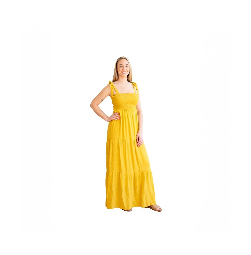 Amalli Talli Women's Sunshine on my Mind Tall Maxi Dress