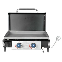 Razor Griddle GGT2131M 25 Inch Portable 2 Burner Lp Propane Gas Grill, Steel