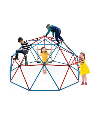 Gouun 10 Feet Dome Climber with Swing and 800 Lbs Load Capacity