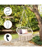 Gouun Cushioned Hammock Swing Chair with Hanging Kit