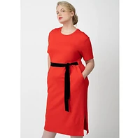 See Rose Go Plus CoolROSE Luxe Knit Midi Dress