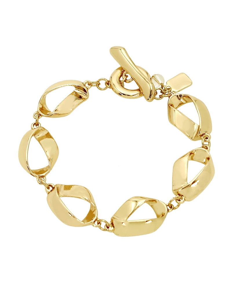 Robert Lee Morris Soho Sculptural Twisted Link Bracelet