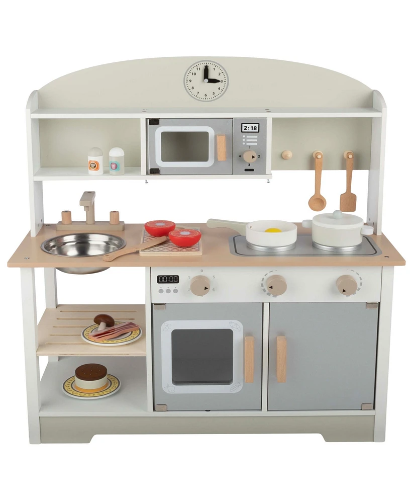 Hey Play Kids Kitchen Playset with Accessories