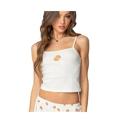 Edikted Womens Cottontail Tank Top