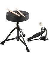 Hey Play 3-Piece Beginner Drum Set