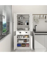 Slickblue Kitchen Pantry Cabinet for Extra Storage and Efficient Organization