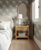 Tov Furniture 16.9" Rattan Nightstand