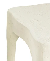 Tov Furniture 15" Textured Fiber Stone Table