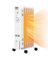 Gouun 1500W Electric Space Heater with 3 Heat Settings and Safe Protection