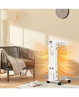 Gouun 1500W Electric Space Heater with 3 Heat Settings and Safe Protection