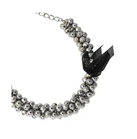 Sohi Women's The Sleigh Bell Collar Necklace