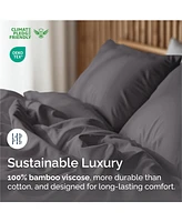 Rayon from Bamboo 4 Piece Deep Pocket Cooling Sheet Set