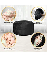 gaomon 4 Foot Bean Bag Chair,Memory Foam Big Bean Bag