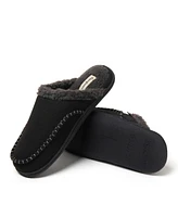 Dearfoams Men's Matthew Moccasin Toe Scuff House Slipper