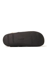Dearfoams Men's Matthew Moccasin Toe Scuff House Slipper