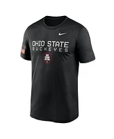 Nike Men's Black Ohio State Buckeyes 2024 Military Appreciation Legend Performance T-Shirt