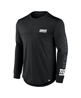 Fanatics Men's Black New York Giants Blackout Long Sleeve T-Shirt
