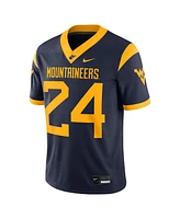 Nike Men's 24 Navy West Virginia Mountaineers Game Jersey