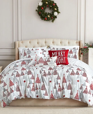 Southshore Fine Linens Merry and Bright 6-Pc. Comforter Set, King/California King