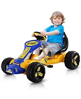 Go Kart Kids Ride On Car Pedal Powered Car 4 Wheel Racer Toy Stealth Outdoor