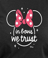 Hybrid Apparel Plus Disney Minnie Mouse Bows We Trust Graphic Pullover T-shirt