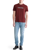 Calvin Klein Men's Short Sleeve Hd Logo Crewneck T-Shirt