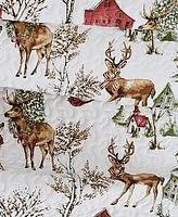 Southshore Fine Linens Christmas 5-Pc. Holiday Quilt Set, Twin/Twin Xl