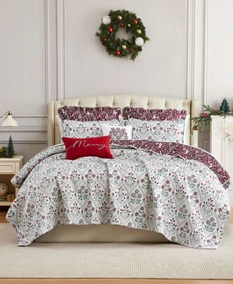 Southshore Fine Linens Holiday Harmony Quilt Sets