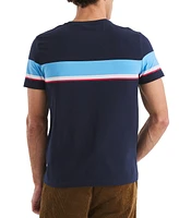 Nautica Men's Striped Cotton-Blend Classic-Fit T-Shirt