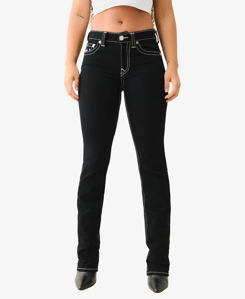 True Religion Women's Billie Straight Jeans