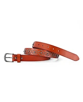 Old Trend Women's Sunburst Leather Belt