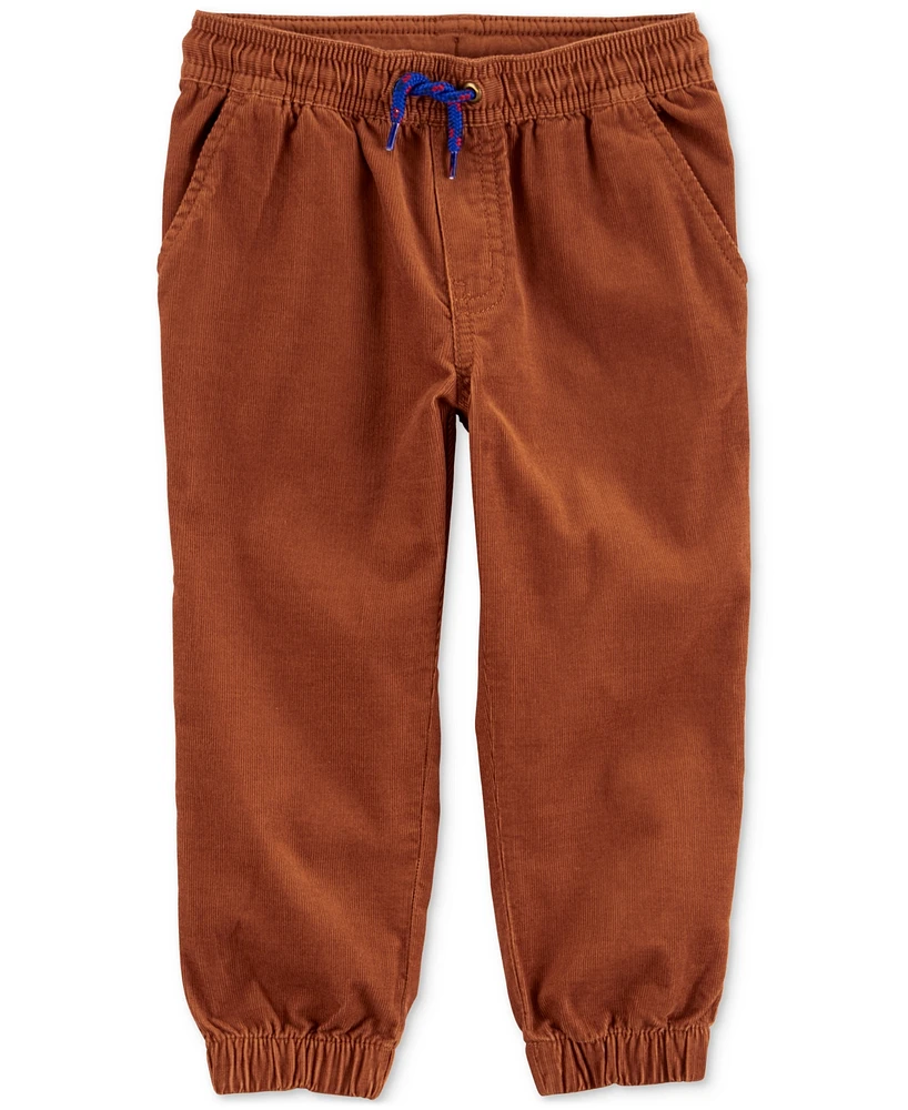 Carter's Toddler Boys Cotton Pull-On Corduroy Jogger Pants