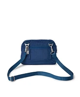 Baggallini Triple Zip Crossbody Bag
