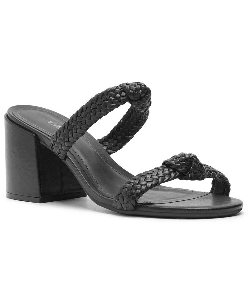 Arezzo Women's Remy Mid-Block Sandals