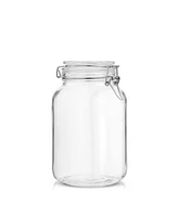 JoyJolt Airtight Set of 3 Glass Jars Storage Canister