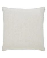 Ihi Home Meraki Cotton Velvet Border Pillow, 20"x 20"