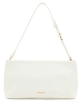 Anne Klein East West Crystal Horsebit Small Shoulder Bag
