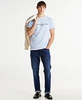 Tommy Hilfiger Men's Embroidered Logo Slim-Fit Crewneck T-Shirt